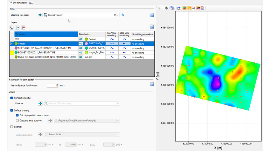 Blueback Rocks Velocity_dix conversion